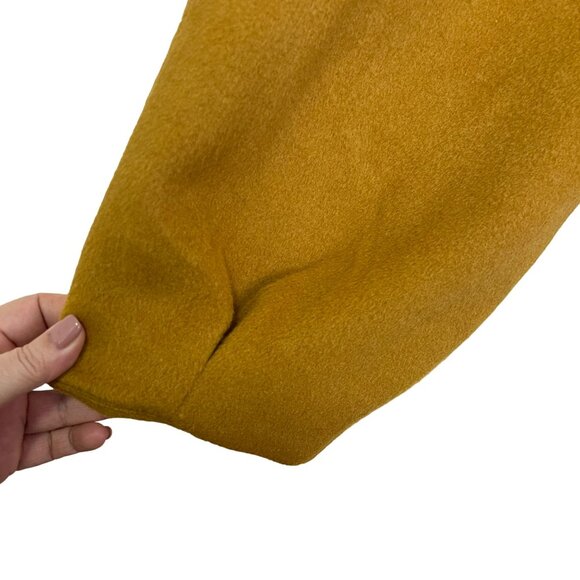 Free People $168 Mina Yellow Shawl Collar Tie Jacket Medium NWT - Picture 5 of 8